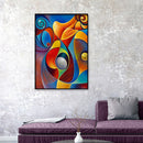 5D DIY Diamond Painting Color Abstract Rhinestone Kit Full Round Wall Craft Art