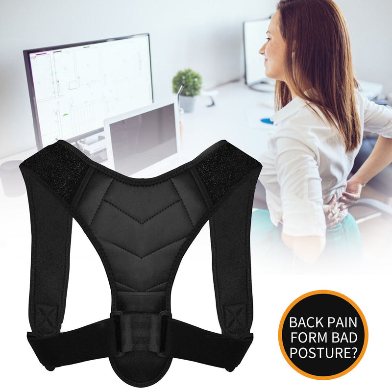 Posture Corrector Men Women Upper Back Brace Back Straightener Support Newly