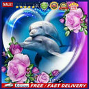 DIY Diamond Painting Kits Full Round Drill Animal Mosaic Home Decoration Gift