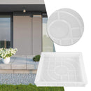 DIY Garden Courtyard Pavement Mold Lawn Paving Brick Stone Road Concrete Mould