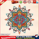 DIY Mosaic Mandala Pattern Part Special Shape Diamond Painting Kit (YK137) Newly