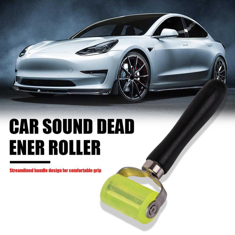 Car Sound Deadener Application Rolling Wheel Roller Auto Accessories (L) Newly