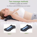 #A Back Massager Stretcher Pain Relief Lumbar Cervical Spine Brace Relaxation To