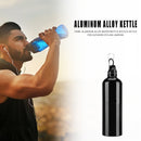 Aluminum Alloy Kettle MTB Bicycle Water Bottle for Outdoor Sports Cycling Black