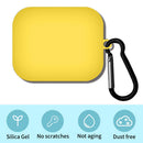 Silicone Protective Case for OnePlus Buds Pro TWS Wireless Earbuds(Yellow) Newly