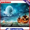 Halloween ghost 50x40cm Oil Paint By Numbers DIY Painting