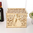DIY Wooden Wedding Card Boxes Mr Mrs Business Card Wood Box Holder Wedding