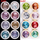 Art Decoration Manicure Hexagon DIY Sparkly Glitter Nail Sequins Nail Flakes