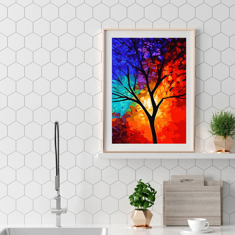40x50cmNight Scenery Oil Paint By Numbers Picture DIY