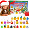 #A 24 Grids Christmas Advent Calendar Creative Xmas Surprise Case Festive Orname