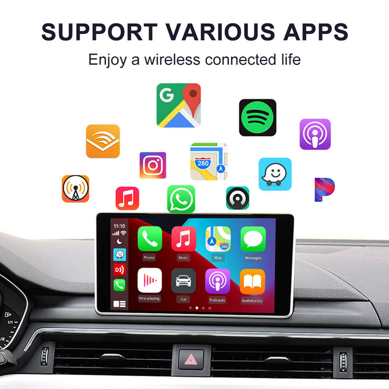 Carlinkit 4.0 Car Adapter Box for Wired to Wireless CarPlay Android Auto Dongle