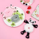 Decorate Scrunchie Elastic Animal Hair Ties Headband Plush HairBands HairHoop
