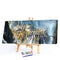 Castle Mountain Oil Paint By Numbers Kits DIY Handpainted on Canvas Wall Cr