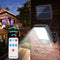 LED Split Solar Wall Light Waterproof Motion Sensor Lamp Street Light (C)