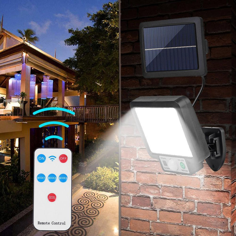 LED Split Solar Wall Light Waterproof Motion Sensor Lamp Street Light (C)