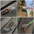 Accessories Screw Spike Hook Luminous Ground Screws Wind Rope Buckle Tent Nail