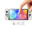 For SWITCH OLED Tempered Glass Screen Protector Screen Protector Game System Accessories