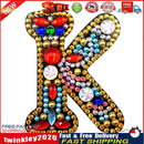 DIY Key Chain Diamond Painting Letters Women Bag Keyring Pendant Gift (K) Newly