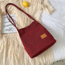Travel Women's Sling Bag Shoulder Bags Ladies Pouch Flax Cloth Handbags Bags