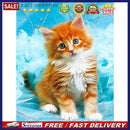5D DIY Cat Full Square Drill Mosaic Diamond Painting Kit Wall Art Rhinestone