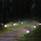Waterproof LED Solar Lawn Lamp Spike Light Control Garden Path (Cool White)