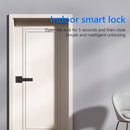 F180 Fingerprint Electronic Semiconductor Smart Door Lock w/ Key (Black) Newly