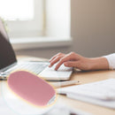 5V Portable Mini USB Hand Warmer Winter Office Hand Heating Stove (Pink)