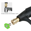 5Pcs High Pressure Mix Color Quick Connector 1/4" Car Washing Jet Lance Nozzle