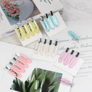 Candy Color Bang Clip No Crease Hairpin No Bend Barrettes Seamless Hair Clips