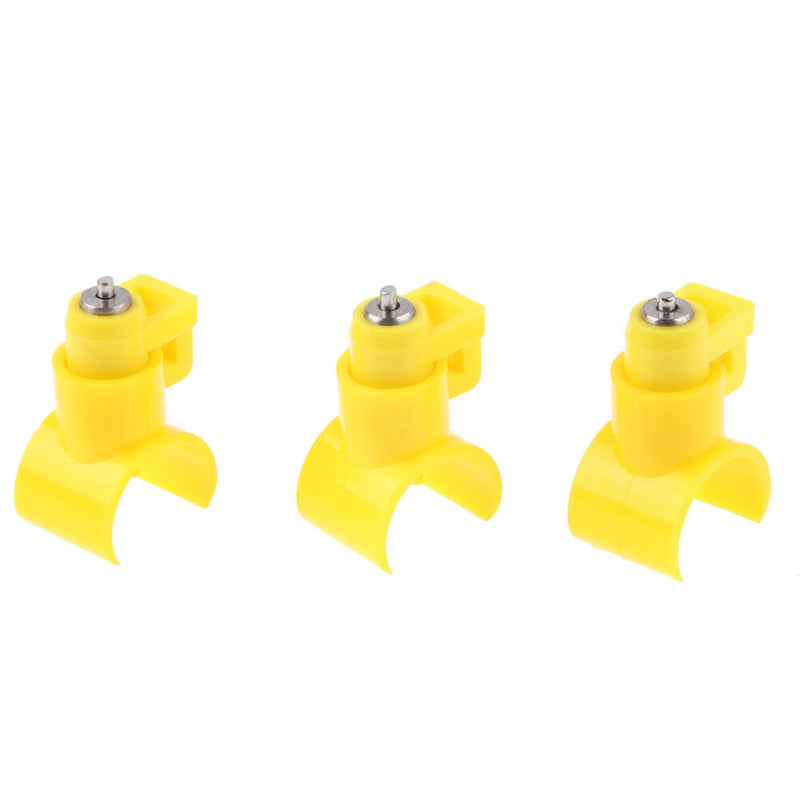 30pcs/Set Water Nipple Chicken Feeder Drinker Poultry Chicken Feed Water Lie
