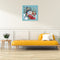 Art Canvas Kit Cross Stitch 14CT Stamped Home Needlework DIY Cartoon Snowman