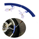 2pcs Motorcycle Saver Changing Tyre Tire Wheel Rim Edge Protectors (Blue) Newly