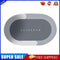 Water Absorption Non-slip Foam Washable Floor Mat (Light Grey 40x60cm)