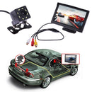 5"TFT LCD Color System Tft lcd Car Rearview Mirror with Monitor LED Night Visi