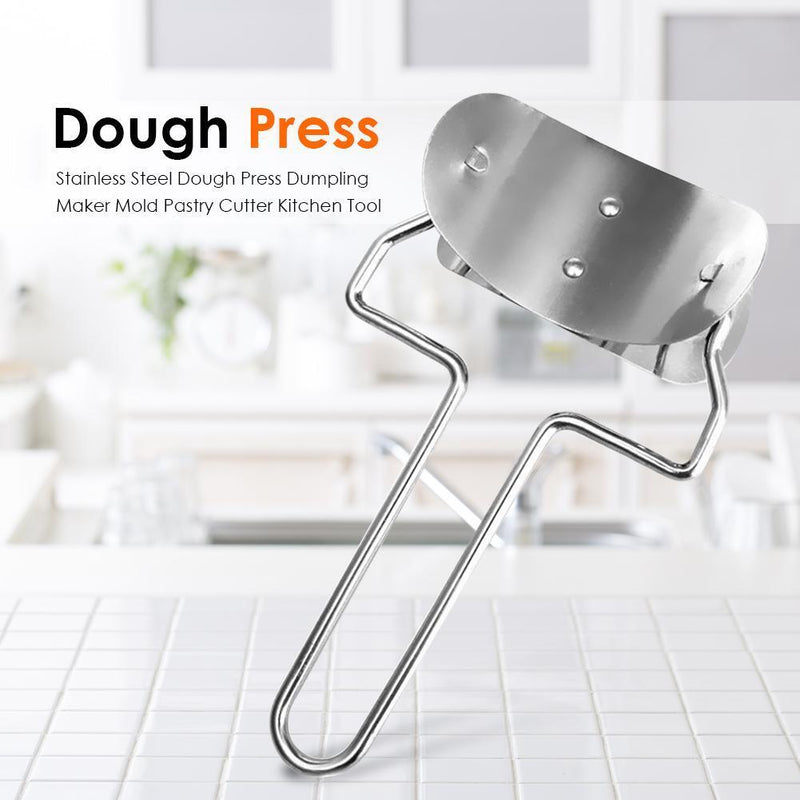 Stainless Steel Dough Presser Cutter Dumpling Maker Mold Kitchen Gadgets