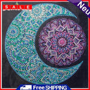 5D DIY Special Shaped Diamond Painting Moon Cross Stitch Mosaic Craft Kits Decor