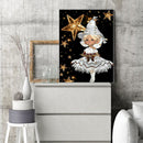 DIY Diamond Painting Big Eyes Girl Full Round Diamond Mosaic Home