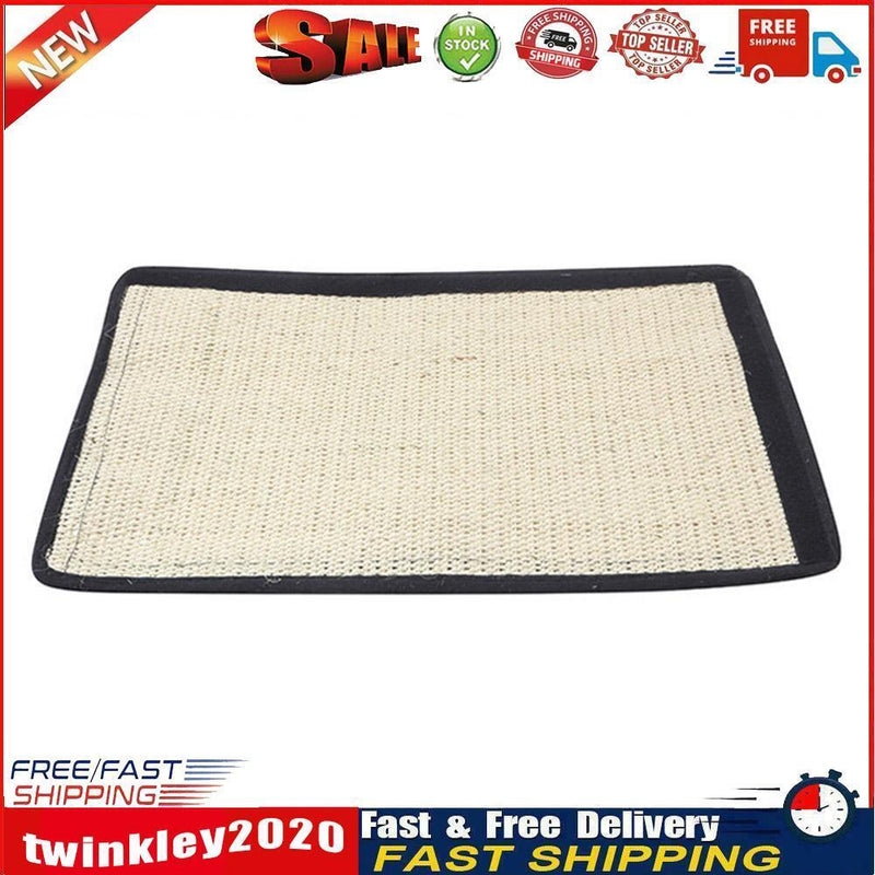 Furniture Carpet Protector Sisal Mat Toys Cat Climbing Scratch Pad Board Newly