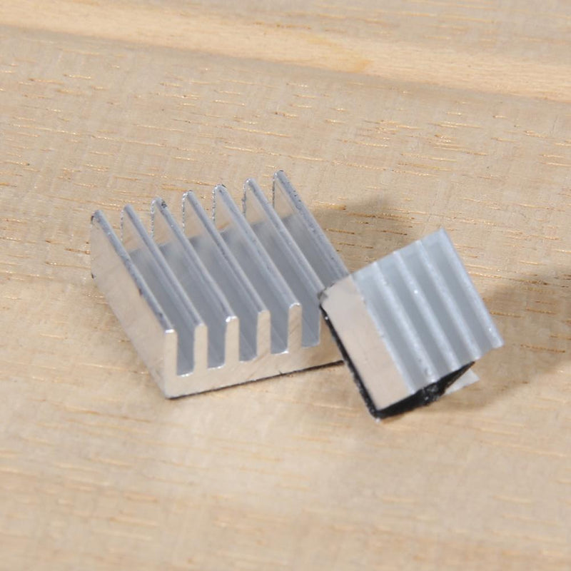 30 x Aluminum Heatsink Cooler Adhesive Kit for Cooling Raspberry Pi Newly