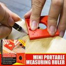 Window Cutting Parallel Lines Corners Position Trim Buddy Measuring Ruler Newly