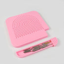 Handmade Quilter Grid Guide for Paper Folding Craft Paper Quilling (Pink)