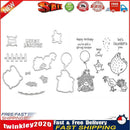 Chick Egg Happy Birthday Paper Cut Dies Silicone Seal Stamping Mold (C) Newly