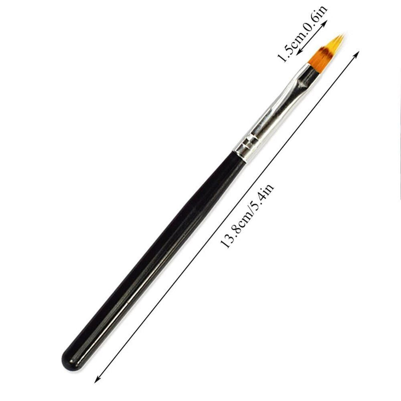 DIY Bloom Manicure Tool Gradient Effect Nail Painting Brush Pen Double-deck