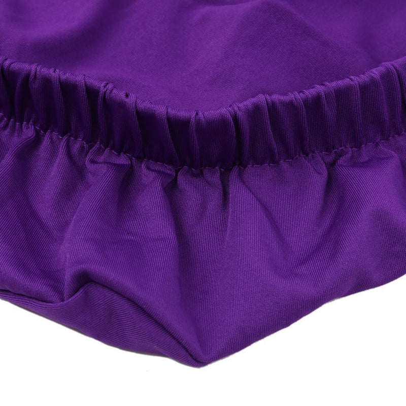 Pure Elastic Chair Covering,Hotel And Office Conjoined Covering Purple