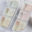 Rubbing Dust Holographic Aurora Nail Powder Mirror Glitter Pigment Chrome