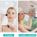 Car Sun Visor Vanity Mirror Car Vanity Mirror, Self Visor Inter Adhesive C6D6