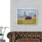 DIY Oil Painting By Numbers Kit Horses Eat Grass Hand Painted Picture Home Decor