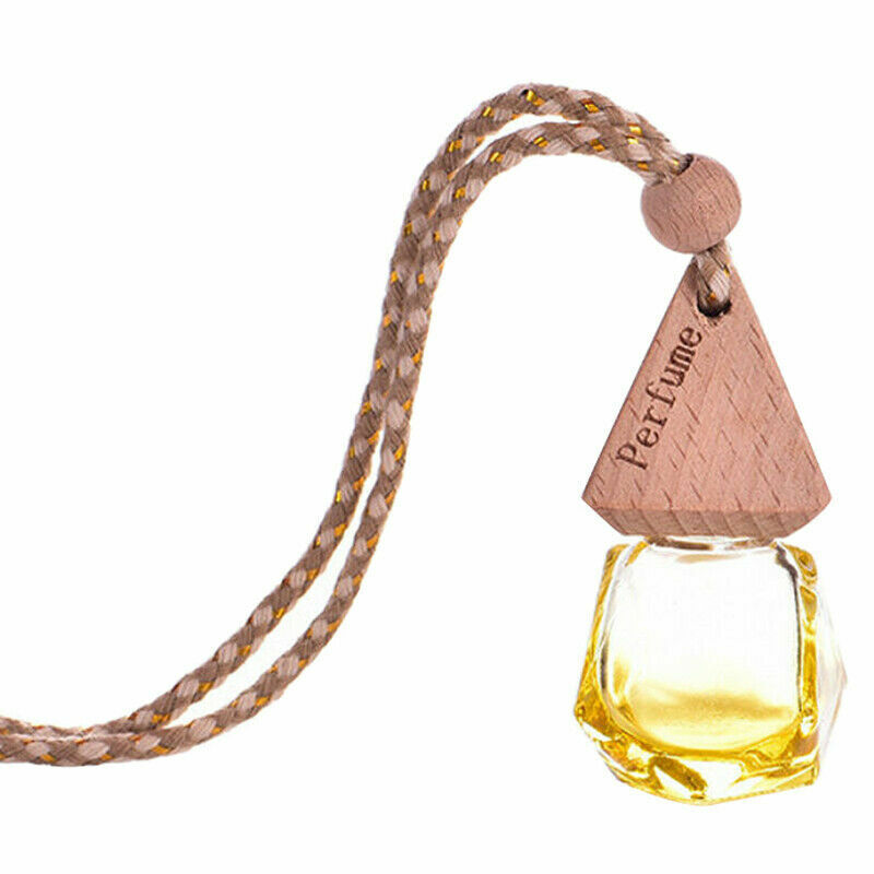 Wooden Stopper Glass Bottle Hanging Perfume Diffuser Freshen bottle Car Air gift