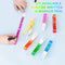 1600 DuPont paper bracelets 6 colors (red orange yellow green pink bl)