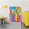 Oil Paint By Numbers Word Of Love Coloring Picture Digital Drawing L270